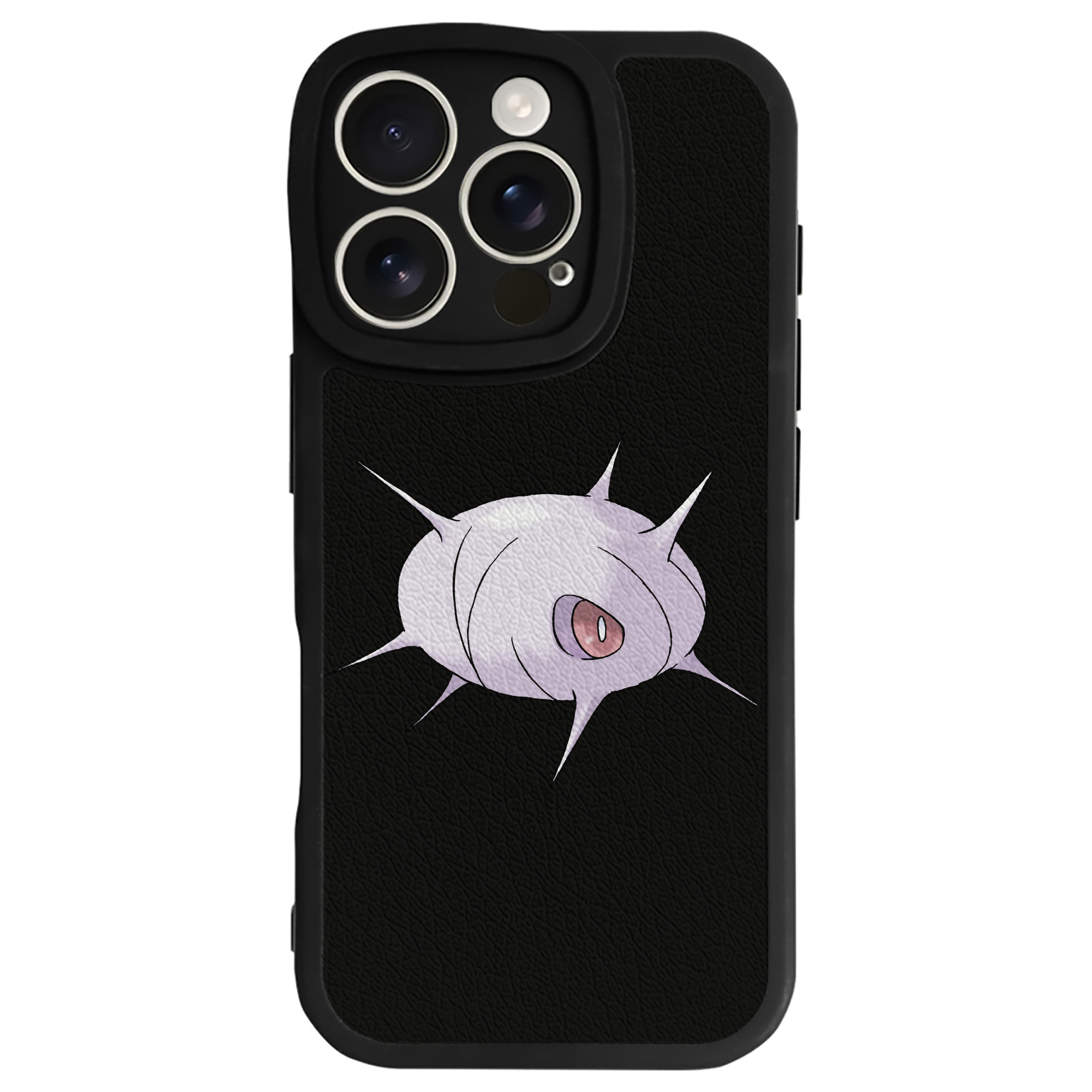（画像用） ポケットモンスター Pokémon 【iPhone 16シリーズ対応】シリコンスマホケース（レザー調） 材質：シリコン